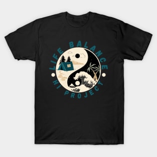 Life Balance Yin Yang T-Shirt